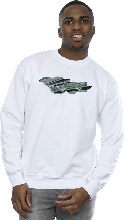 Actual product image Disney Mens Lightyear Graphic Title Sweatshirt (M)