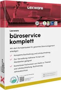 Produktbild Lexware broservice komplett 2025 Mehrplatzversion - Abo (1 User, 12 Monate)