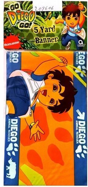 Immagine prodotto Go Diego Go Impronte di Zampa Banner
