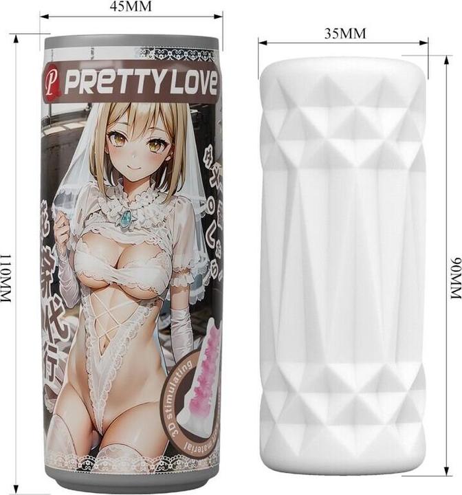 Immagine prodotto Pretty Love Masturbatore pop top 11cm argomento hentai