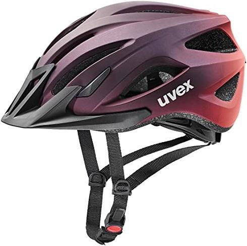 Uvex Sports Fahrradhelm Viva III (Grösse: 56-62 cm, 10 plum/grapefruit mat) (56 - 62 cm)