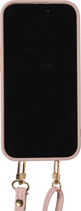 Image du produit PhoneLook Coque Cuir matelassé avec miroir et compartiment carte inclus grande lanière amovible (Apple iPhone 15)