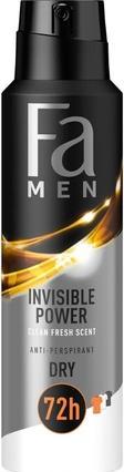 Fa Men Xtreme Invisible Power Antiperspirant Antiperspirant In Spray For (Spray, 150 ml)