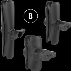 Image du produit Rammount Double bras articulé