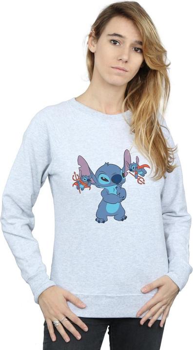 Actual product image Disney Womens/Ladies Lilo And Stitch Little Devils Sweatshirt (M)