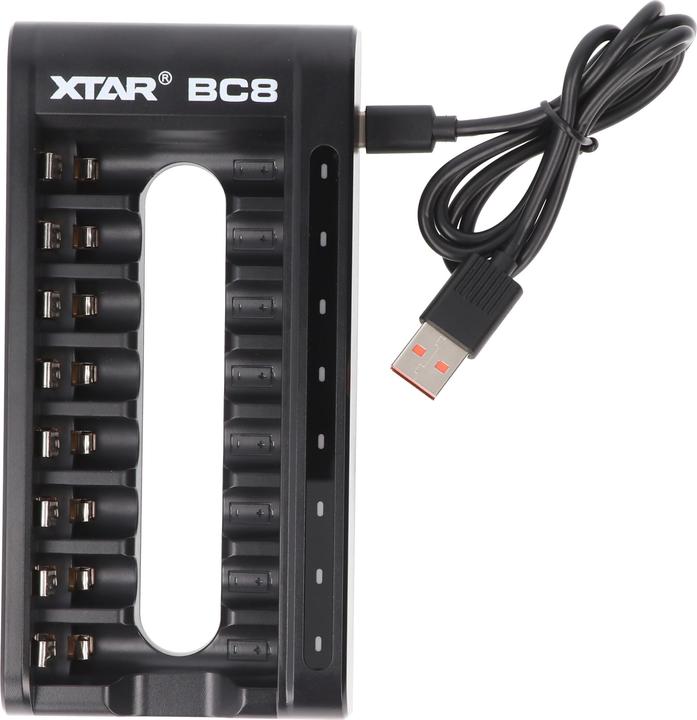 Immagine prodotto Xtar BC8 (1 pz., AAA, Caricabatterie senza batteria)