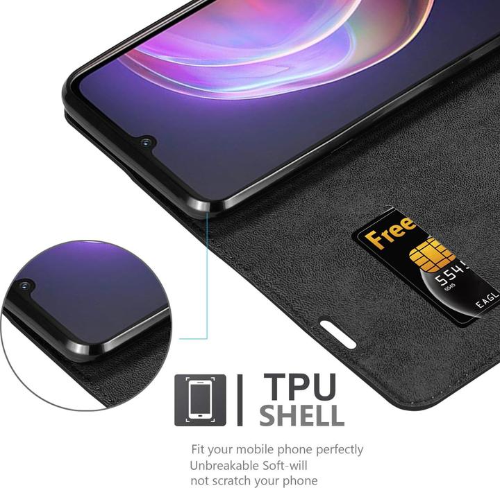 Image du produit Cadorabo Book Invis. Étui magnétique (Vivo V21)