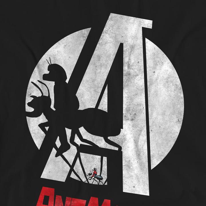 Actual product image Ant-Man and the Wasp: Quantumania Unisex Adult Spotlight Ant T-Shirt (S)
