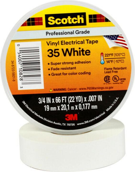 Image du produit Scotch Ruban isolant électrique en PVC (19 mm)