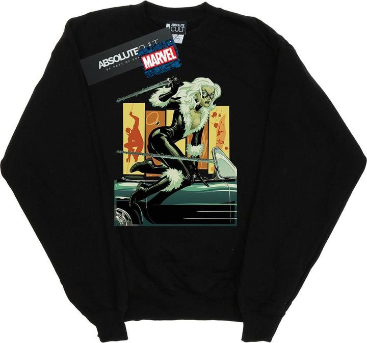 Image du produit - Sweat BLACK CAT CAR - Homme (S)