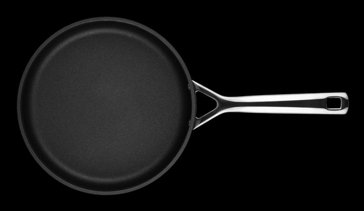 Produktbild Le Creuset 51110240010002 Aluminium-Antihaft Sautépfanne 24cm, Anthrazit/Silber (24 cm, Pfannenset + Topfset, Aluminium)