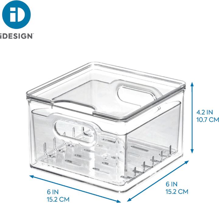 Actual product image iDesign HOME EDIT - Freshness Box KLAR - Berry Bin small