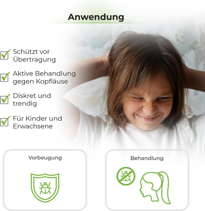 Produktbild Quick Aid Anti Läuse Haargummi (Set)