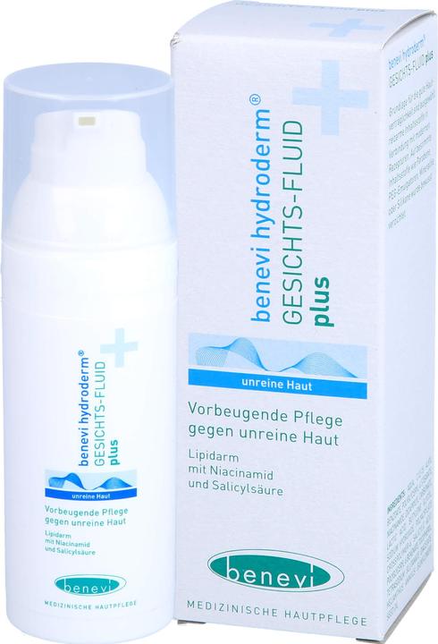 Produktbild Benevi Hydroderm Gesichts-Fluid Plus für unreine Haut, 50 ml Lotion (Körperlotion, 50 ml)