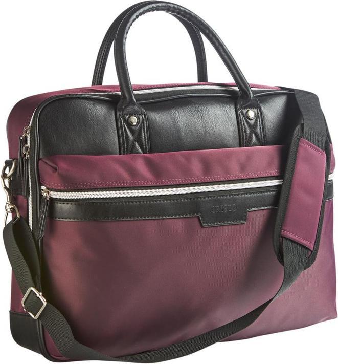 Actual product image Cristo Urban Urban - Business bag 15(Nylon + PU), 1 compartment - bordeaux
