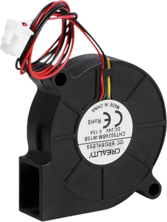 Actual product image Creality K2 Plus 5024 Mainboard Lüfter 24V