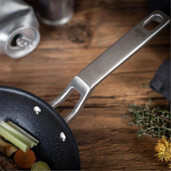 Image du produit Kuhn Rikon NEW LIFE PRO Poêle à frire RECYCLÉE 24 cm (24 cm, Poêle à frire, Aluminium, Acier inoxydable)