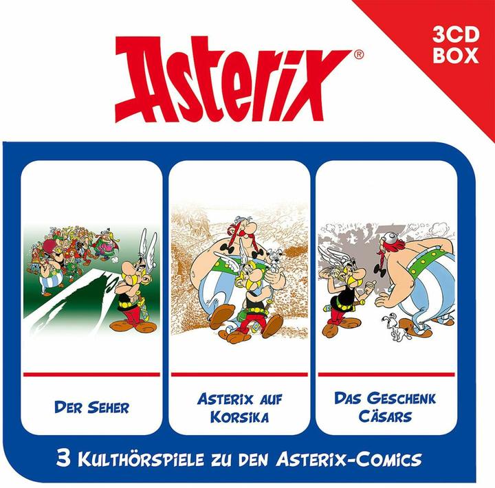 Actual product image Asterix - 3-CD radio play box Vol. 7 (René/Uderzo, Goscinny, Albert, German)