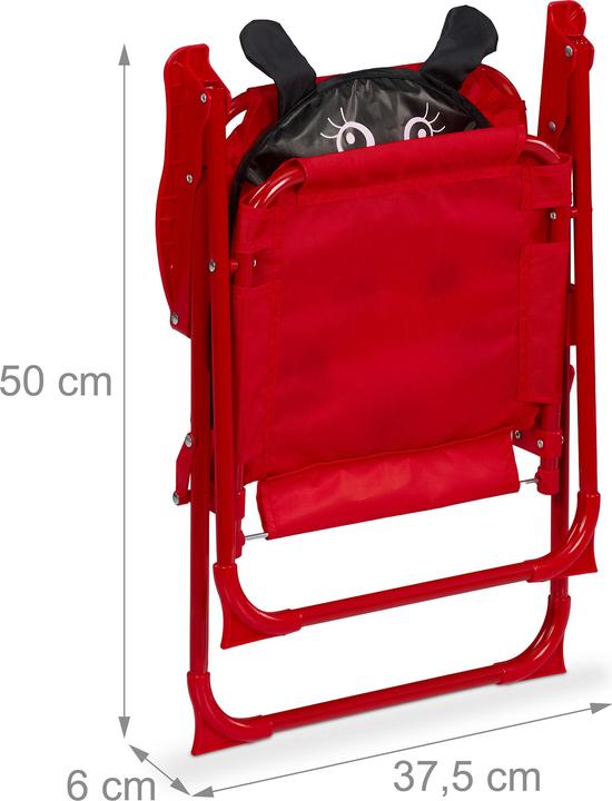 Produktbild Relaxdays Kinder Klappstuhl mit Motiv (Kinderstuhl)