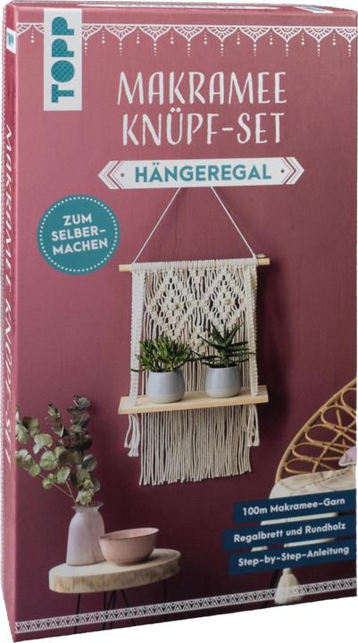 Produktbild Topp Makramee Knüpf-Set "Hängeregal"