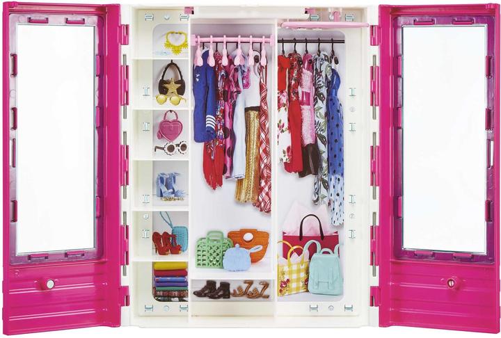 Produktbild Barbie Kleiderschrank + umwandelbares Geschenkset