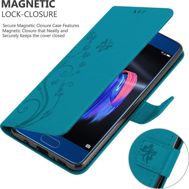 Produktbild Cadorabo Flower Book Cover (Honor 9)