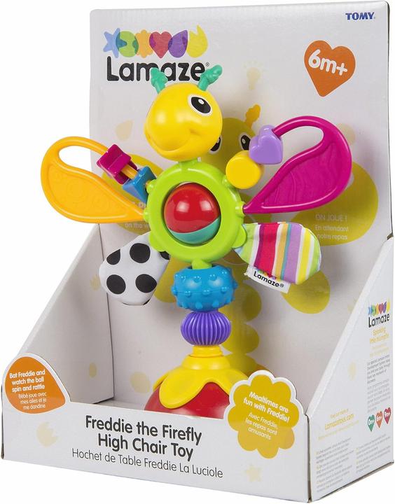 Actual product image Tomy Hochstuhlspielzeug "Freddie, das Glühwürmchen"