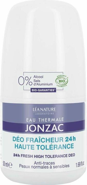 Léa Nature Eau Thermale Jonzac 24h Fresh High Tolerance Deodorant 50ml - Organic Cosmetics (Roll-on, 50 ml)