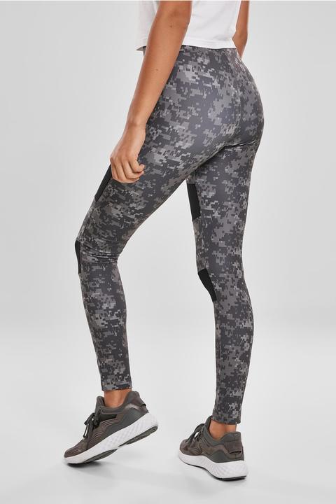 Actual product image Urban Classics Ladies Camo Tech Mesh Leggings (S)
