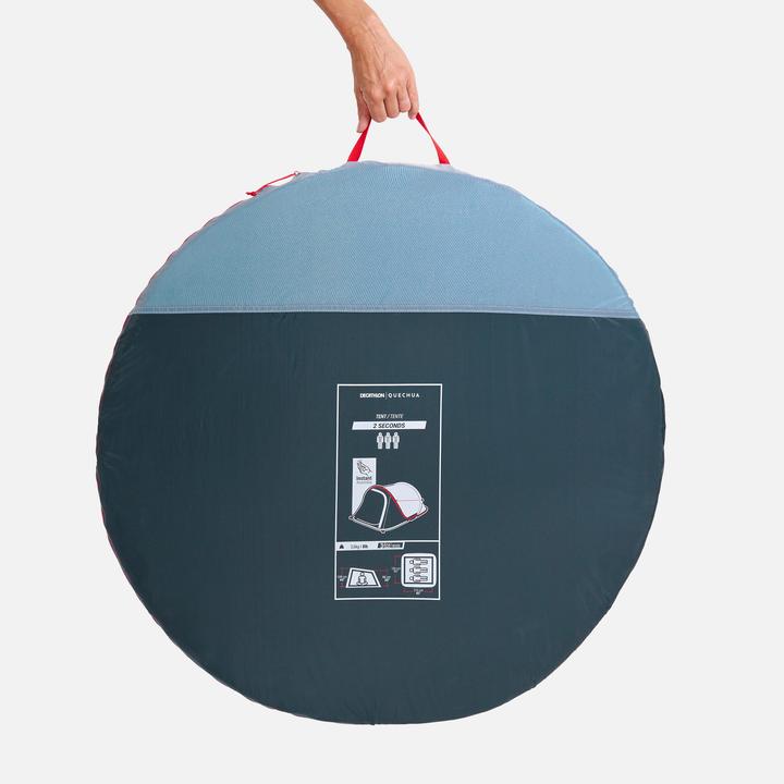 Image du produit Quechua 2 SECONDS 3P (Tente instantanée, 3.60 kg, 3 personnes)
