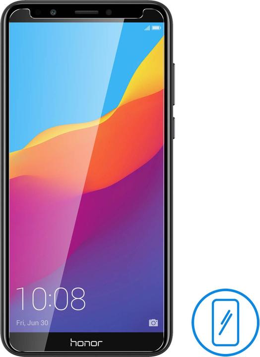 Actual product image Avizar Crystal clear film, glass screen protector (1 Piece, Huawei Y7 (2018))