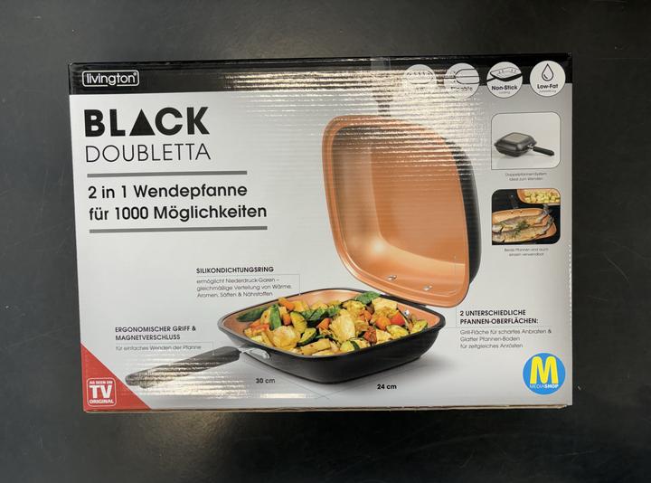 Produktbild Livington Black Doubletta (Bräter + Schmortopf)