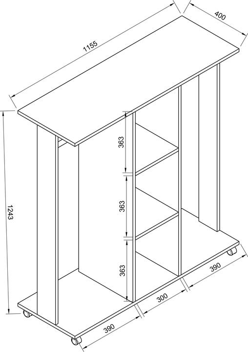 Immagine prodotto VCM Ralosa (116 x 40 cm)