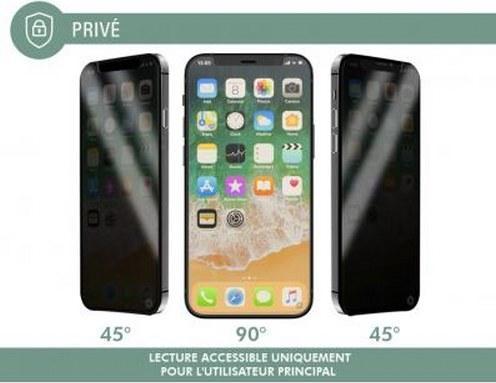 Actual product image Bigben Connected Privacy glass screen protector (1 Piece, Apple iPhone 11 Pro Max, Apple iPhone XS Max)