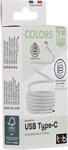 Immagine prodotto T'nB CAVO USB-C MAGNETICO 1,5M M/M (VERT) (1.50 m)
