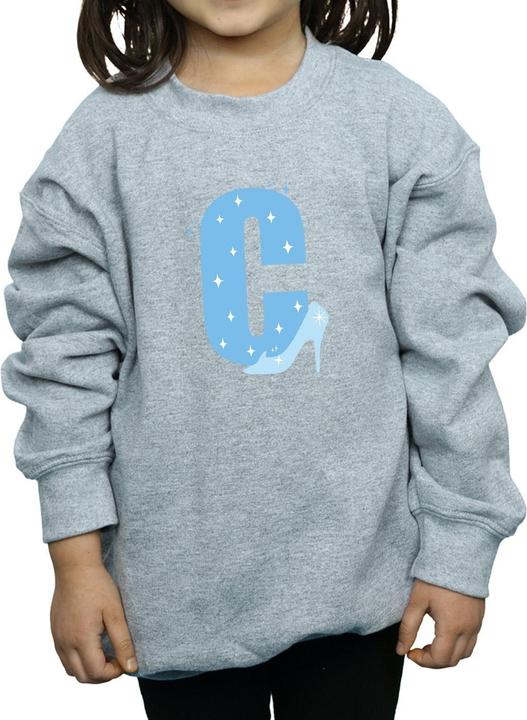 Produktbild Disney Alphabet C Is For Cinderella Sweatshirt Mädchen (140, 146)