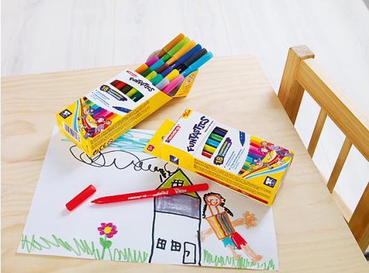 Actual product image Edding FUNTASTICS 15 - Fibre-tip pens (Multicoloured, 18 x)
