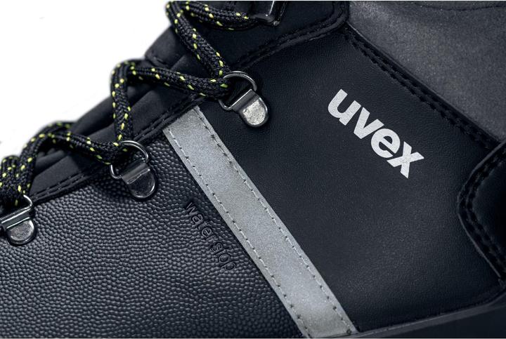Produktbild Uvex Safety 6510346 Sicherheitsstiefel S3 Schuhgrösse (EU): 46 Schwarz, Grau 1 Paar (S3, 46)
