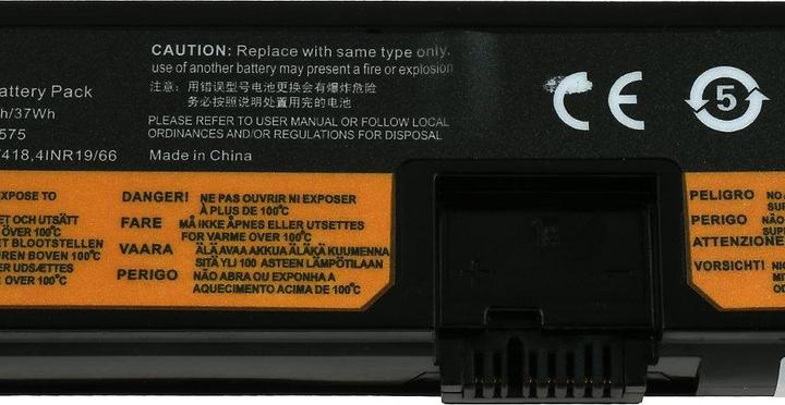 Actual product image AccuCell Battery Lenovo ThinkPad E570, E570c, E575, Type 01AV418 (2050 mAh)