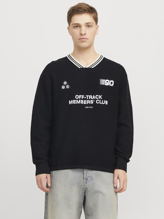Immagine prodotto Jack & Jones Jcoreflex Knit V-Neck Styd Aw24 (XL)