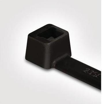 Produktbild HellermannTyton Kabelbinder schwarz 204x4,7mm (Kunststoffkabelbinder, 210 mm, 100 Stk.)