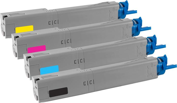 Produktbild Tonerfabrik Komp. Toner SET OKI C3300 (M, BK, C, Y)