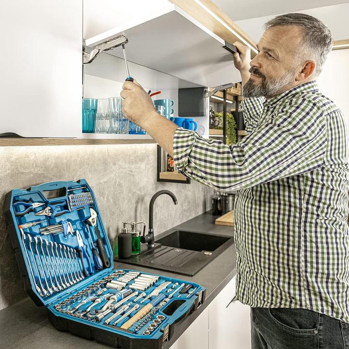 Actual product image Högert Tool set, 131 pcs. (131 pieces)