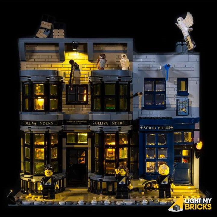 Produktbild Light my bricks LED licht Set für LEGO Harry Potter Winkelgasse