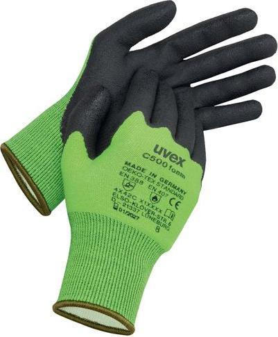 Actual product image Uvex Safety Cut protection glove C500 foam (11)