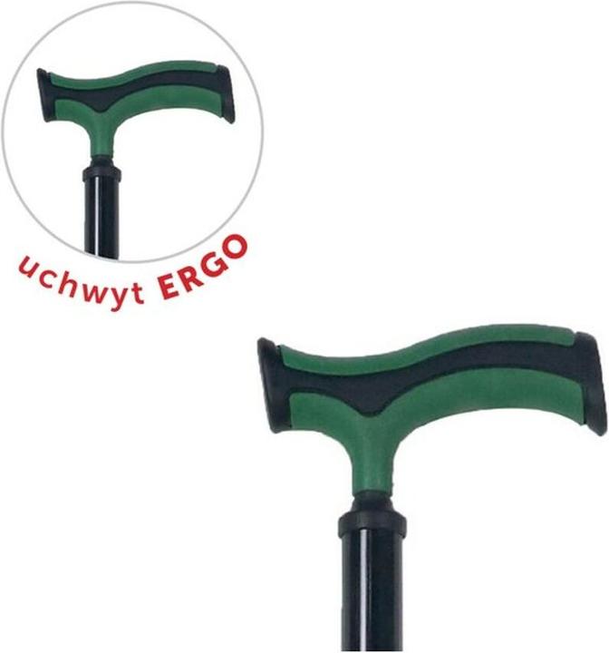 Immagine prodotto ARmedical Laska inwalidzka aluminiowa z miękkim uchwytem - czarna AR-014E