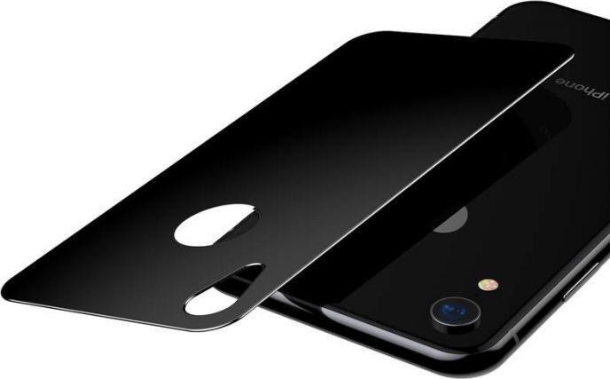 Produktbild Baseus iPhone Xr 03 mm Full coverage curved TGlass rear ProtectorSchwarz (1 Stück, Apple iPhone XR)