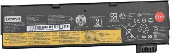 Produktbild Lenovo Battery 6Cell 72Wh Lilon (6 Zellen, 6320 mAh)