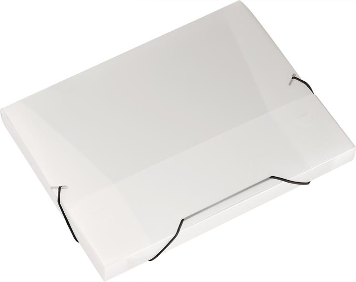 Kolma A4 collection box with elastic band filling height 2.5 cm colourless (A4, 1 x)