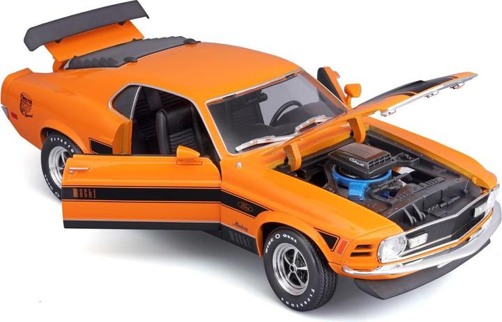 Image du produit Maisto Ford Mustang Mach 1 1970 1/18 orange